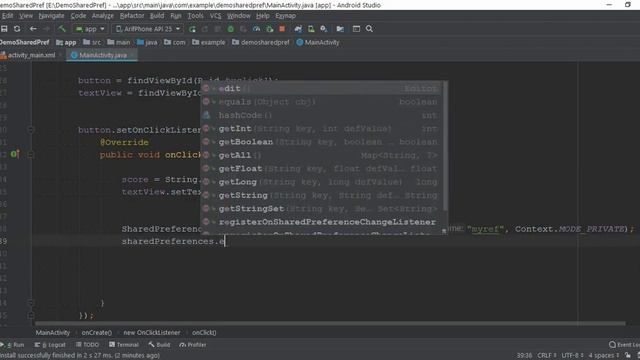 Shared Preference || Android Database || *Explained* смотреть онлайн