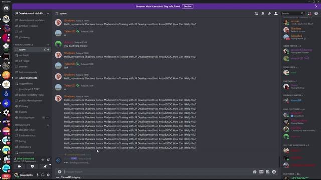 Pinging 10k people in my Discord Server! | Roblox | Discord смотреть онлайн