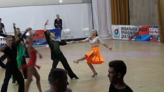 Семенов Арсений - Миронова Кристина, латина, румба , Первенство МФТС, финал, бальные танцы смотреть онлайн