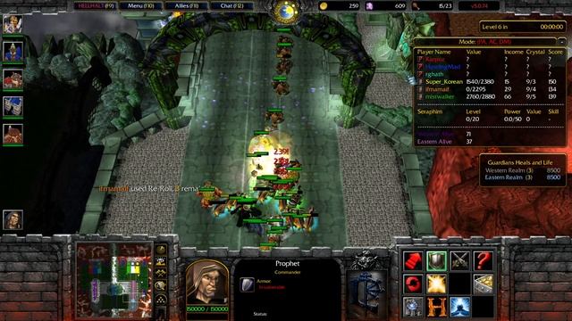 Warcraft 3 Classic HellHalt TD Competitive #19 смотреть онлайн