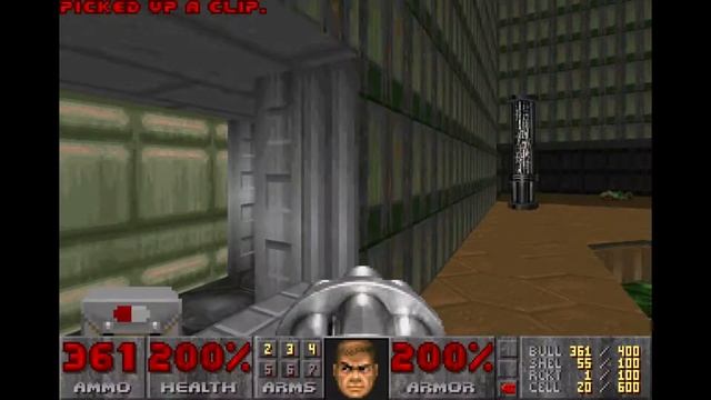 DOOM (1993) - Прохождение на 100% - E1M2: Атомная электростанция смотреть онлайн