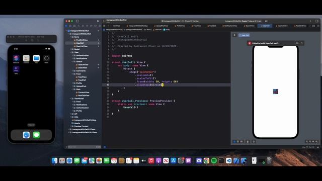 Make Instagram With Firebase - Part 2 || SwiftUI смотреть онлайн
