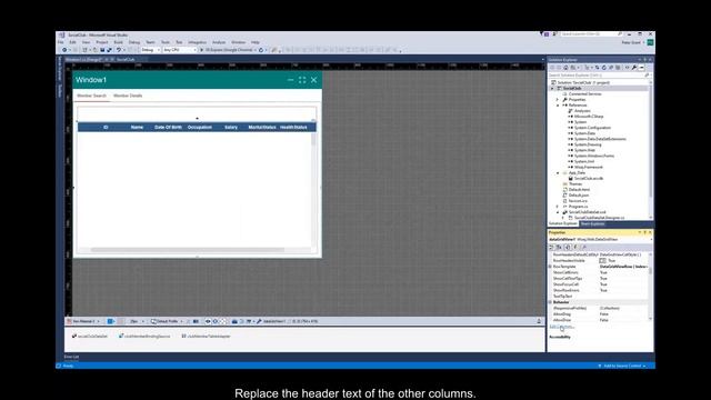 Part 1 Create project, add tab control and data grid view to list members1 смотреть онлайн