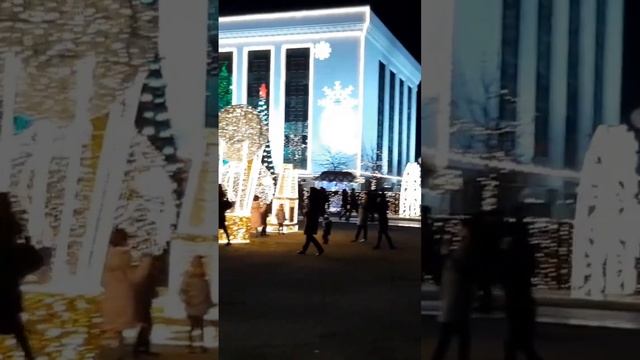 ☃️ Новый год в Ташкенте. Новогодняя ёлка и украшенный город #ташкент #узбекистан #новыйгод #зима смотреть онлайн