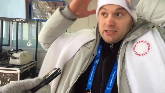 Семён Павличенко, сани. Интервью в Пхенчхане смотреть онлайн