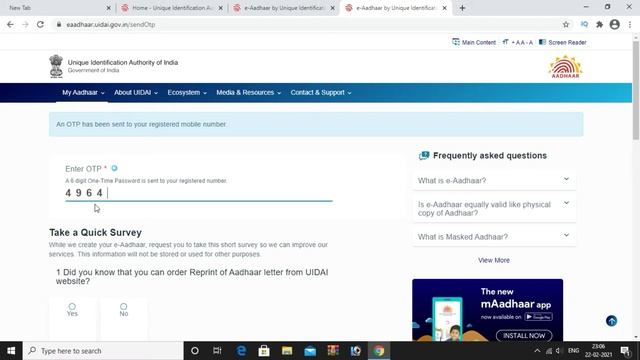 How to download Aadhar card online | Aadhar card download online in telugu | aadhar card смотреть онлайн