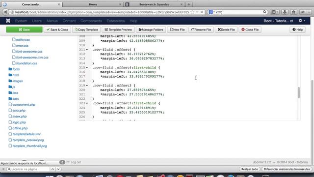 Curso de Joomla! 3.2 Bootstrap e Blank Template (parte 7) смотреть онлайн