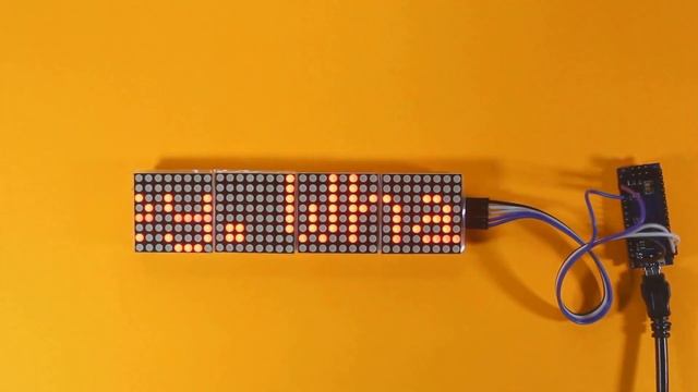 How to use MAX7219 LED matrix (running text, display sensor data, add more LED matrix with Arduino) смотреть онлайн