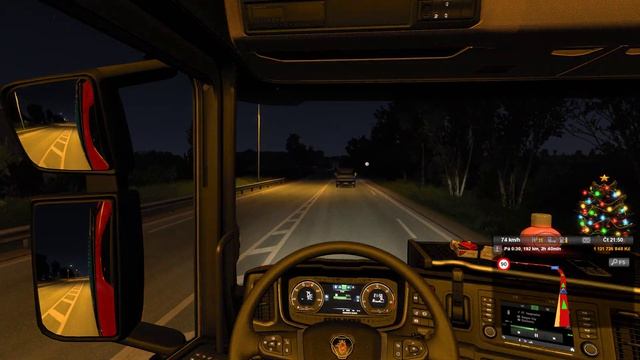 ETS2 Scania S450 Saint Petersburg - Pskov смотреть онлайн