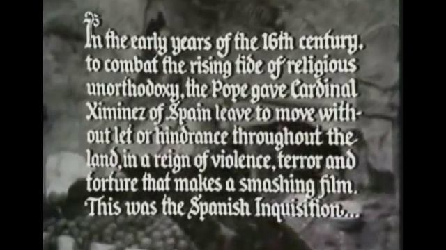 Monty Python's Flying Circus - COMPLETE Spanish Inquisition смотреть онлайн