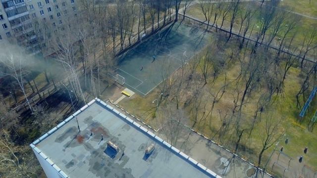 Северное Тушино с высоты птичьего полета смотреть онлайн