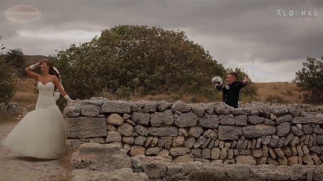 Крымская свадьба Виктории и Виктора в Крыму. "Замуж за офицера!" смотреть онлайн