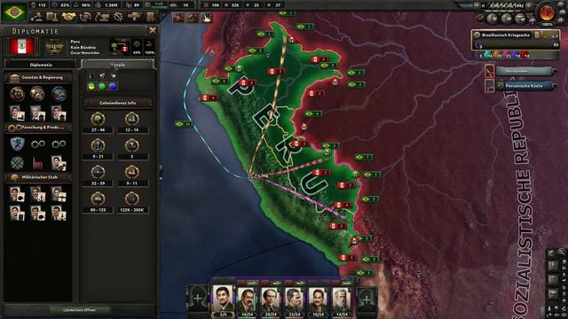 Hearts of Iron 4 - Kommunist Brasilien erobert die Welt - E6 смотреть онлайн