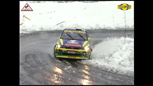 Patrick Bernardini | Ford Escort RS Cosworth | Rallye Monte-Carlo 1996 [Passats de canto] Telesport смотреть онлайн