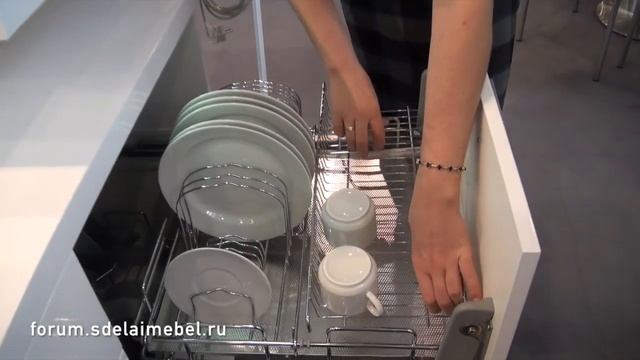 Эксклюзивная посуда для кухни. Выдвижные системы для хранения на кухне смотреть онлайн
