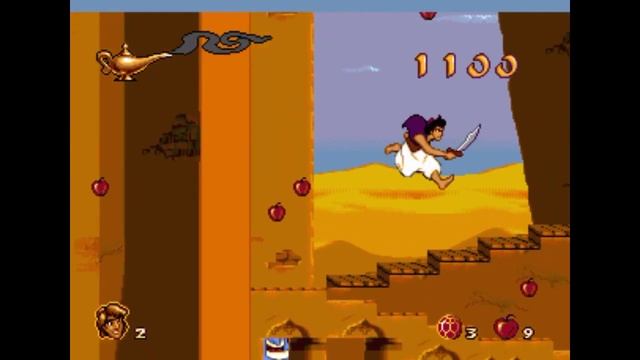 Sega Mega Drive 2 (Smd) 16-bit Aladdin Level 1