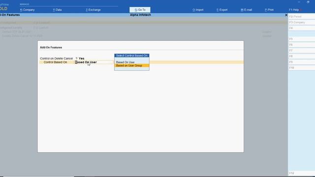 Tally Add On : Disable Delete Cancel Commands in Tally Prime Software смотреть онлайн