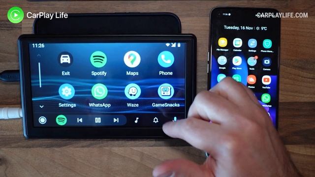 Wireless CarPlay & Android Auto in ANY Car | Coral Vision CarPlay Lite Display Console Review смотреть онлайн