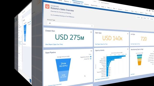 How to Build a Dashboard in Lightning Experience | Salesforce смотреть онлайн