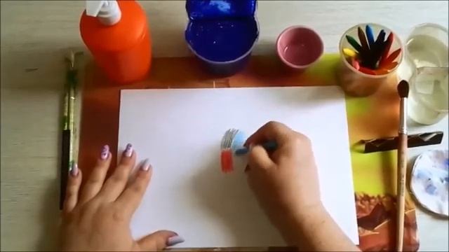 Рисование "Салют Победы" в технике граттаж смотреть онлайн