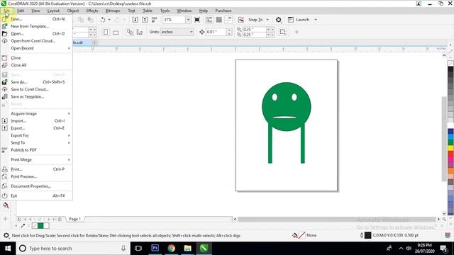 How To Save as CDR files to JPG, PDF and PNG Using Corel Draw 2020 | How to Export File in CorelDra смотреть онлайн
