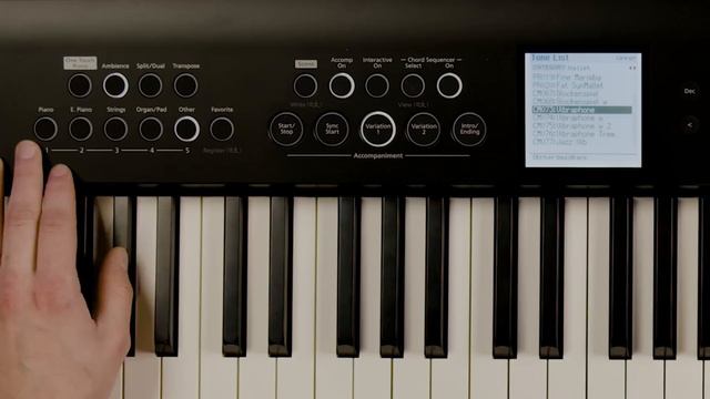 Roland FP-E50 88-key Arranger Keyboard Demo смотреть онлайн