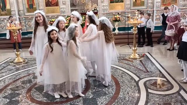 Светлое Христово Воскресение 02.05.2021 Старшая группа Воскресной школы смотреть онлайн