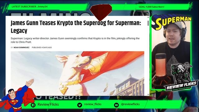 Superman legacy Movie Update | Filming Starts January | Krypto Teased! смотреть онлайн