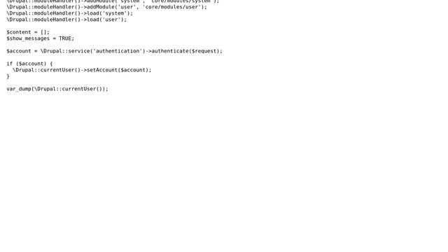 Drupal: Allow authorization via cookies смотреть онлайн