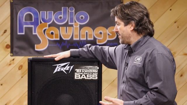 Peavey PV 118D 18" Bi-Amped Powered Subwoofer PV118D | AudioSavings.com смотреть онлайн