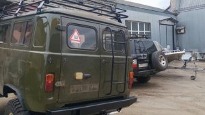 Мини обзор УАЗ Буханки на 35 колесах.
