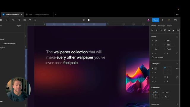 Master Figma’s Sticky Scroll in 4 Minutes смотреть онлайн