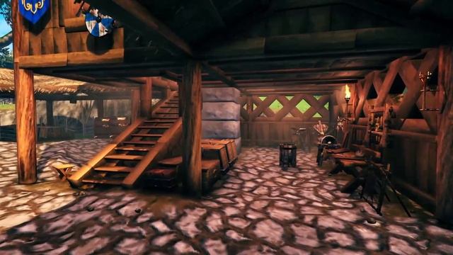 Valheim Build | AGE OF EMPIRES II TOWN CENTRE | Building an Epic City смотреть онлайн