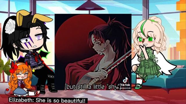Afton Family React To Michael Afton As Yoriichi//lazy//original//