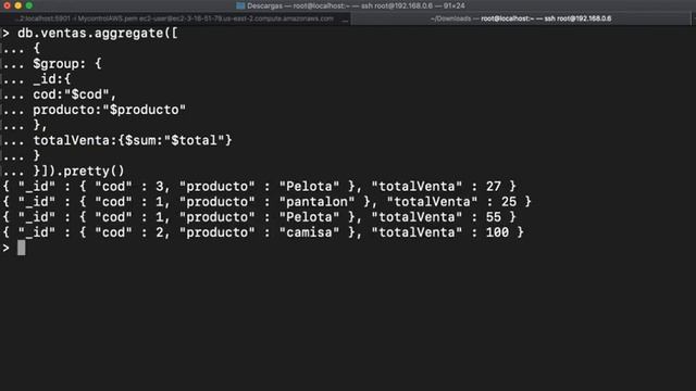 Uso del Aggregation Framewok en MongoDB смотреть онлайн