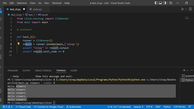 4. How to write Unittest Cases for CLI Applications | Vinay Jagga | Python Videos смотреть онлайн