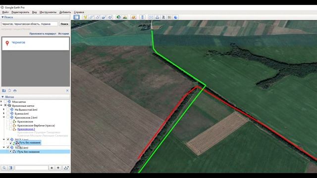 Создаём на ПК оффроудный маршрут для кантрийных покатух. Треки KML GPX (Google Earth, OsmAnd) смотреть онлайн