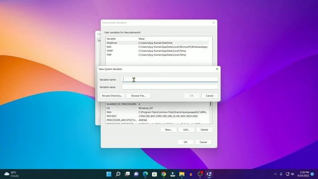 How to Set JAVA_HOME Variable on Windows 11 смотреть онлайн
