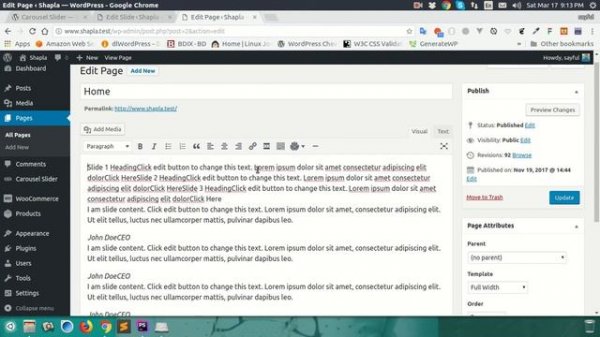 Carousel Slider -- Hero Carousel