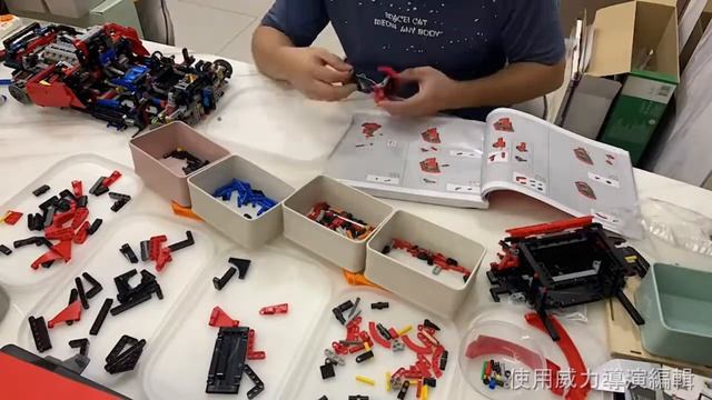 LEGO 42143 Ferrari Daytona Timelapse смотреть онлайн