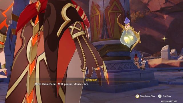 BABEL LOVES AETHER Genshin Impact CUTSCENE смотреть онлайн