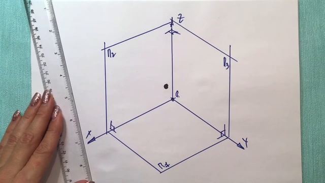 Проецирование точки. Пространственная модель смотреть онлайн