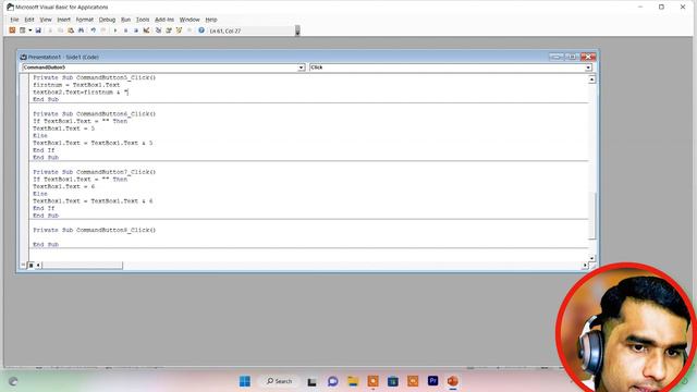 calculator in PowerPoint || vba in PowerPoint || vba programming in PowerPoint || смотреть онлайн