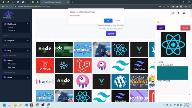 A media manager application - Laravel смотреть онлайн