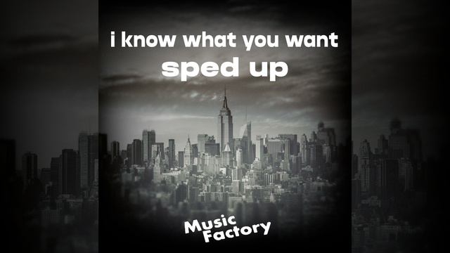 i know what you want - sped up (Remix) смотреть онлайн
