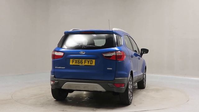 FX66FYD Ford Ecosport 1 0T EcoBoost Titanium 2WD Euro 5 смотреть онлайн