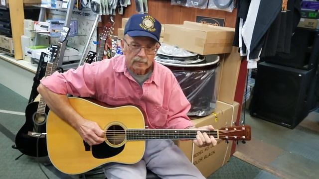 MARTIN D-35 K&K PICKUP DEMO смотреть онлайн