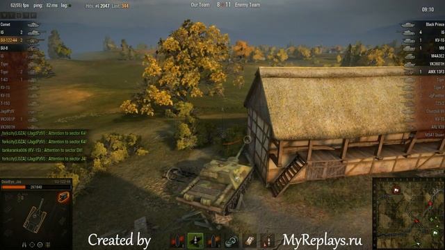 WOT: Redshire - SU-122-44 - 5 frags смотреть онлайн