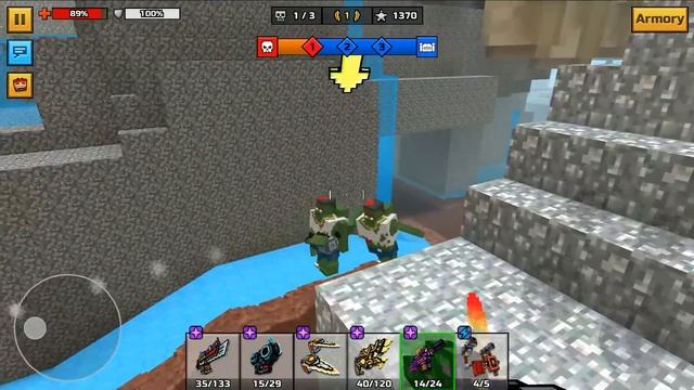 Nuclear Tank & New Fort Test - Pixel Gun 3D смотреть онлайн