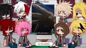 mha/bnha react to izuku | deku angst | vigilante deku | after war timeline